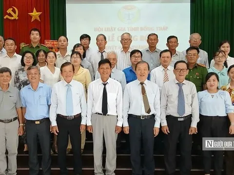 Thành lập Chi hội Luật gia phường Mỹ Phong, tăng cường phổ biến pháp luật từ cơ sở