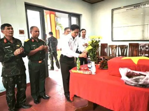 Quy tập 2 hài cốt liệt sĩ ở vườn cà phê, phát hiện một số mảnh bộ đàm