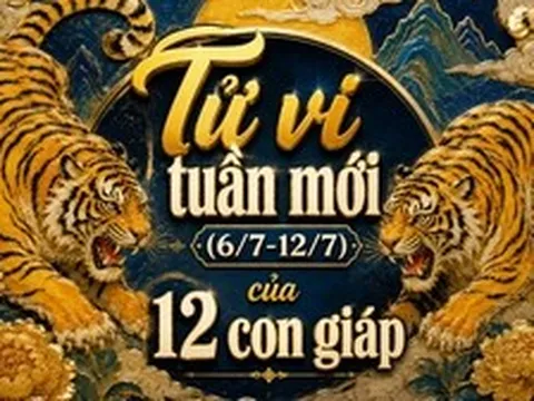 Tử vi tuần mới (6/7-12/7): Top 3 con giáp đón vận đỏ giữa lúc trời chuyển tiết Tiểu Thử, công việc lên hương, tình duyên thuận lợi