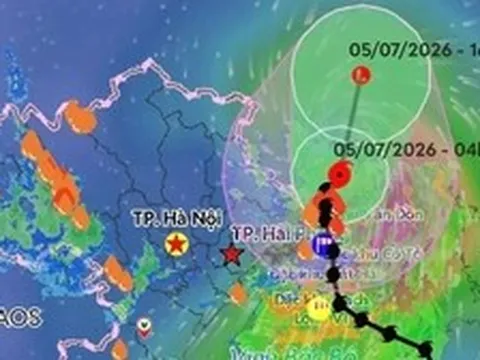 Bão số 1 di chuyển rất chậm, thời gian tác động dài hiếm thấy