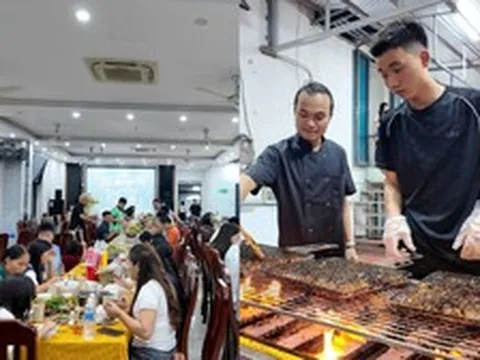 50 khách mắc kẹt vì bão số 1, chủ khách sạn ở Cô Tô mổ lợn rừng nuôi cả năm làm tiệc đãi