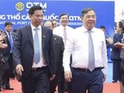 TP.HCM khởi công cảng quốc tế QTM công suất 16 triệu tấn/năm