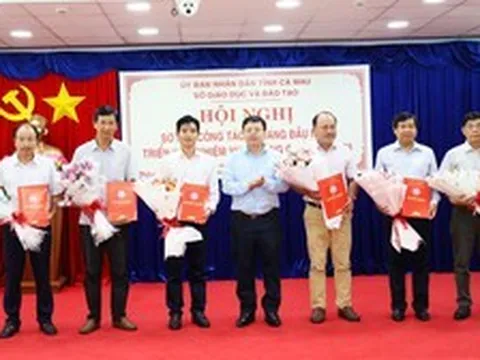 Nhiều trường THPT ở Cà Mau thay đổi Hiệu trưởng