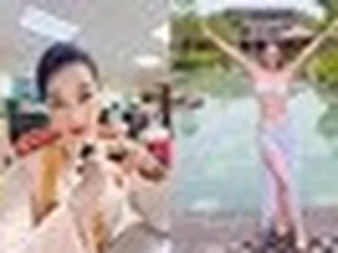 Nàng "Vàng Anh" đình đám 40 tuổi thành đại úy công an, ngày càng đẹp gợi cảm, mạnh mẽ vượt biến cố