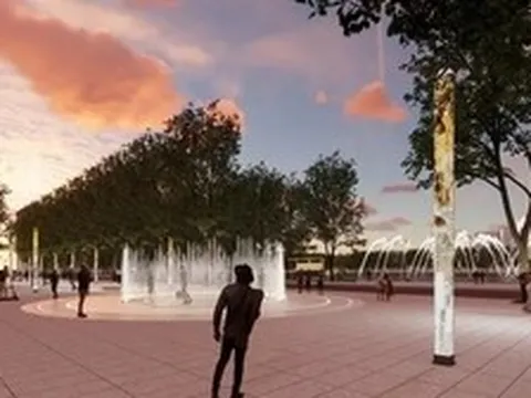 Hà Nội: Xây dựng không gian mở, đài phun nước trên phố đi bộ Trần Nhân Tông