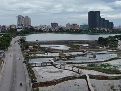 Hà Nội đẩy nhanh dự án bổ cập nước hồ Tây, sẵn sàng cấp nước cho sông Tô Lịch