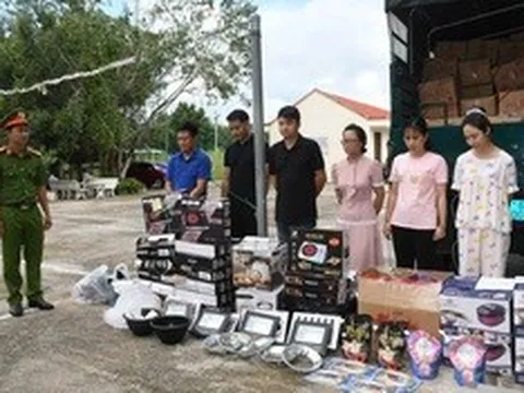 Khởi tố, tạm giam 6 đối tượng “thổi giá” đồ gia dụng, lừa bán hàng nghìn sản phẩm