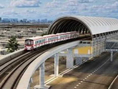 Đoàn tàu metro có thể chạy liên thông từ Bến Thành - Thủ Thiêm đến sân bay Long Thành