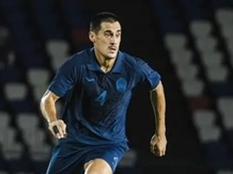 Tuyển Campuchia gọi cầu thủ nhập tịch gốc Uzbekistan đá ASEAN Cup 2026