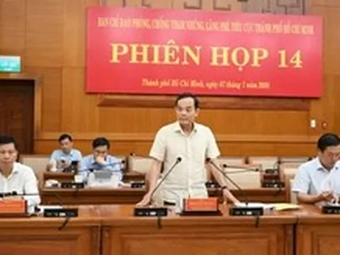 TP.HCM: Kiện toàn nhân sự Ban Chỉ đạo phòng, chống tham nhũng, lãng phí, tiêu cực
