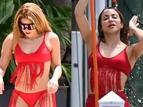 Vóc dáng Shakira ở tuổi 49 gây sốt