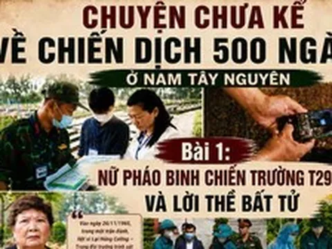 Nữ pháo binh chiến trường T29 và lời thề bất tử