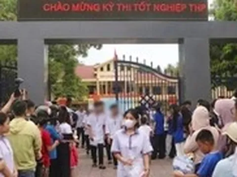 Công an vào cuộc xác minh thông tin tiêu cực thi tốt nghiệp tại Quảng Trị