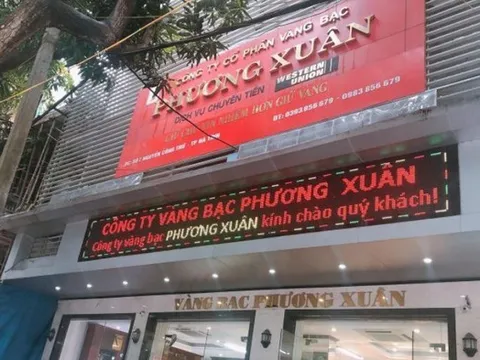 Khởi tố 2 lãnh đạo Công ty Cổ phần vàng bạc Phương Xuân