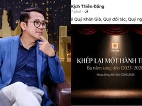 Sau thông tin Thành Lộc rời đi, sân khấu Thiên Đăng chính thức thông báo đóng cửa