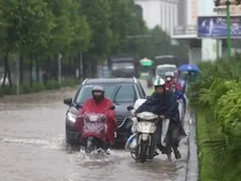 Miền Bắc mưa lớn trong nhiều ngày tới, cảnh báo ngập úng
