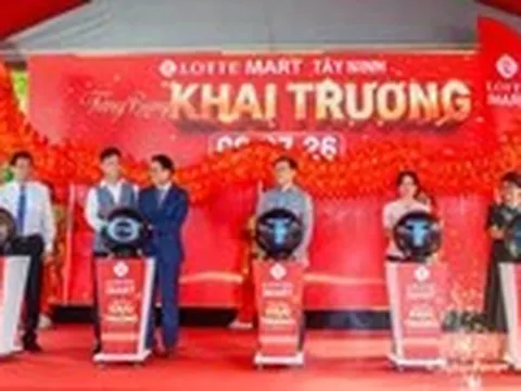 Lotte Mart khai trương siêu thị mới tại Tây Ninh