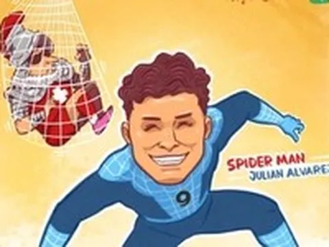 Messi bị phong tỏa, người nhện Alvarez 'giăng lưới'