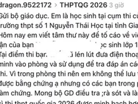 Kết quả xác minh thông tin tố học sinh ở Gia Lai gian lận thi tốt nghiệp
