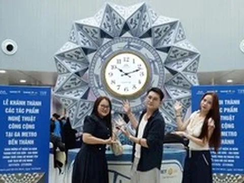 Đưa nghệ thuật công cộng đến metro Bến Thành