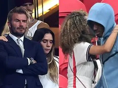 Beckham và dàn WAGs Anh suy sụp