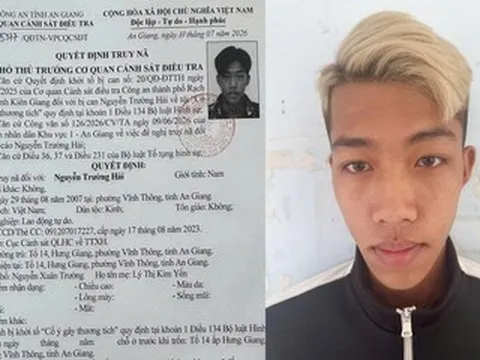 Truy nã nam thanh niên mang dao đâm học sinh trước cổng trường để bênh em bạn gái