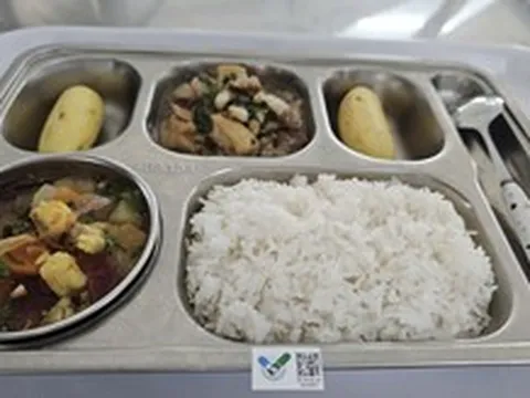 Phụ huynh có thêm kênh giám sát bữa ăn của con tại trường