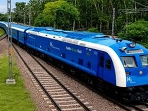 Ấn Độ ra mắt tàu hỏa chạy bằng hydro đầu tiên do nước này tự chế tạo