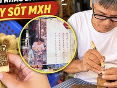 Đi tìm tiệm khắc dấu gỗ đang gây chú ý trên MXH: Hóa ra tiệm đã từng lên hẳn báo nước ngoài nhờ sự độc đáo