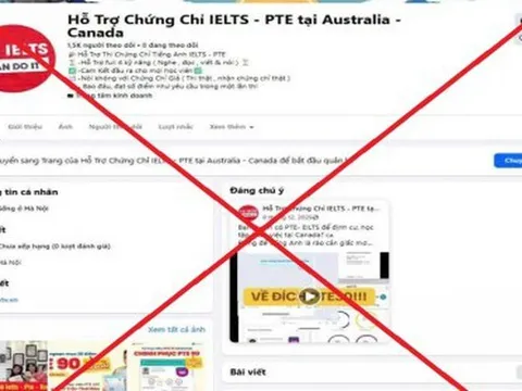 Cảnh giác thủ đoạn lừa đảo dưới hình thức thi hộ chứng chỉ IELTS, PTE