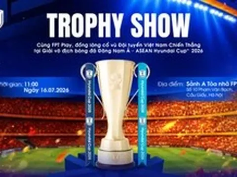 Ra mắt chiếc cúp vô địch ASEAN Hyundai Cup 2026