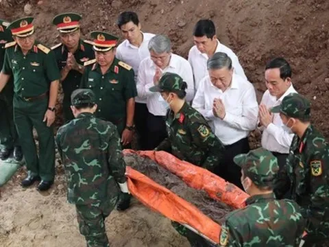 Tổng Bí thư, Chủ tịch nước Tô Lâm xúc động khi nghĩ về '58 năm các liệt sĩ lặng lẽ yên nghỉ trong lòng đất mẹ'
