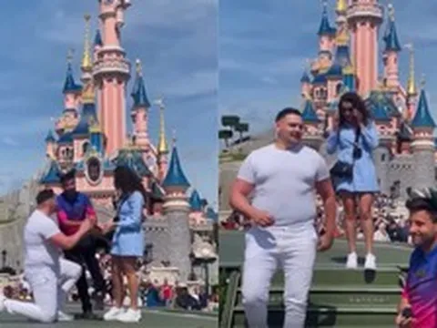 Màn cầu hôn trong mơ ở Disneyland Paris biến thành ‘ác mộng’ chỉ vì 21 giây: Disney phải lên tiếng xin lỗi