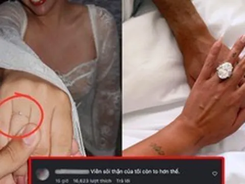 Cô gái bị MXH chê cười vì được cầu hôn bằng nhẫn kim cương "nhỏ hơn viên sỏi thận", so với Ronaldo chỉ bằng hạt cát giữa sa mạc