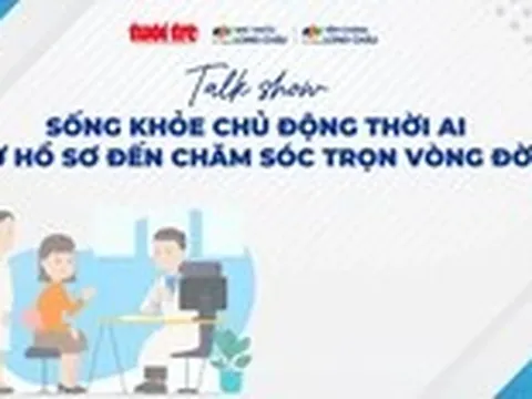 Báo Điện tử Tuổi Trẻ tổ chức Talkshow: 'Sức khỏe chủ động thời AI: từ hồ sơ số đến chăm sóc trọn vòng đời'