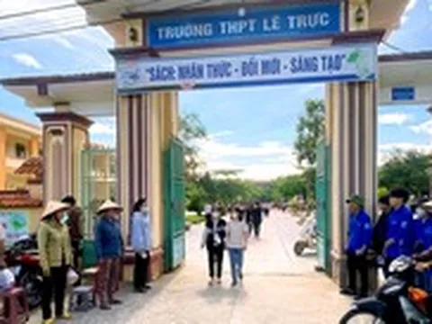 Quảng Trị khởi tố 2 giáo viên liên quan tiêu cực ở kỳ thi tốt nghiệp tại Trường THPT Lê Trực