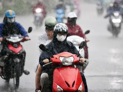 Dự báo thời tiết 20/7/2026: Miền Bắc vẫn mưa giông, Hà Nội giảm còn 33 độ