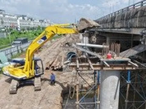 Đường nối từ nút giao An Phú đua tiến độ, sẵn sàng cho ngày sân bay Long Thành khai thác thương mại