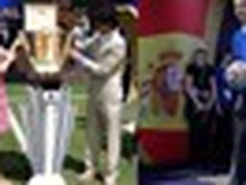 Vì sao mỹ nhân Trò Chơi Con Mực là người rước cúp vàng World Cup, còn Timothée Chalamet đem quả bóng định đoạt ra sân?