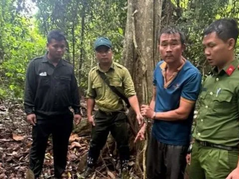 Bắt quả tang người đàn ông săn bắt tê tê trong khu bảo tồn ở Đồng Nai