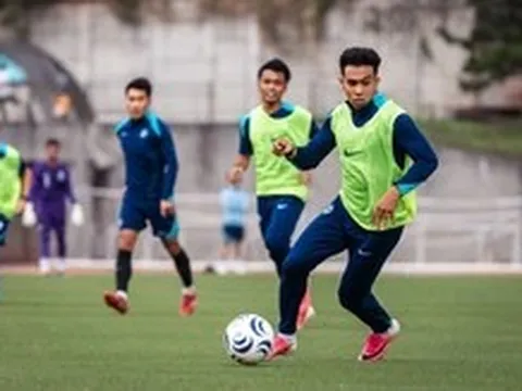 Singapore chỉ dùng 2 tiền đạo cho ASEAN Cup 2026