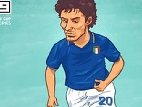 Tượng đài World Cup P.12: Paolo Rossi người hùng vừa thoát án treo giò 2 năm