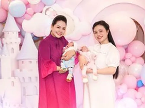 Sau hơn 1 năm vắng bóng, Lương Nguyệt Anh tái xuất với loạt tin vui: Làm mẹ cặp song sinh, thăng quân hàm Thiếu tá