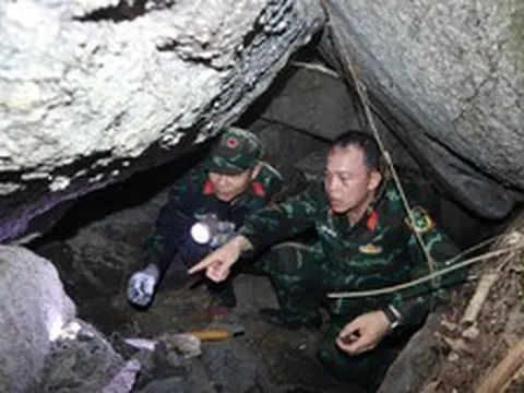 57 năm sau trận bom vùi lấp hang Đá Sập, đã tìm thấy 8 hài cốt liệt sĩ