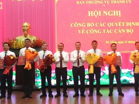 Đà Nẵng điều động, bổ nhiệm nhiều cán bộ chủ chốt