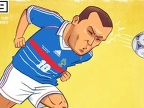 Tượng đài World Cup P.16: Thế giới rung lắc vì cái đầu hói của Zinedine Zidane
