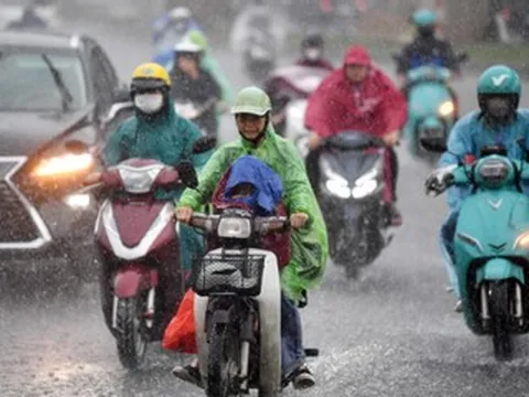 Dự báo thời tiết 23/7/2026: Miền Bắc bắt đầu mưa lớn xối xả, Trung Bộ nắng nóng