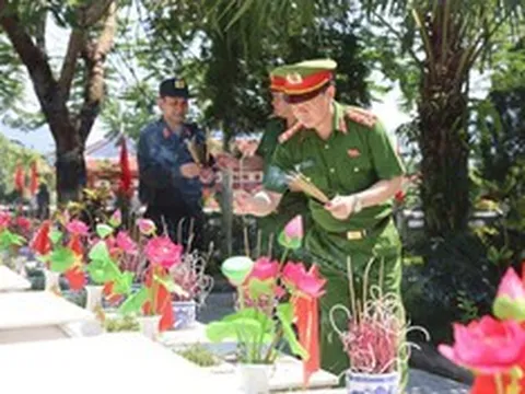 Kế thừa truyền thống, Bộ Tư lệnh CSCĐ đẩy mạnh các hoạt động đền ơn đáp nghĩa
