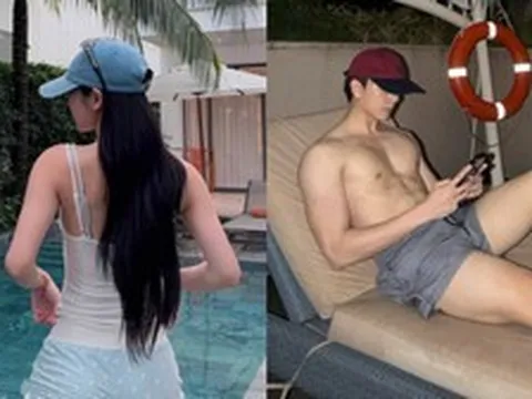 Cặp đôi Vbiz tưởng đã toang nay nghi vấn du lịch làm lành, bộ ảnh ở resort để lộ chi tiết đáng ngờ