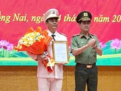 Trưởng Phòng CSGT làm Phó giám đốc Công an Đồng Nai, biệt phái qua Ban Giao thông thành phố